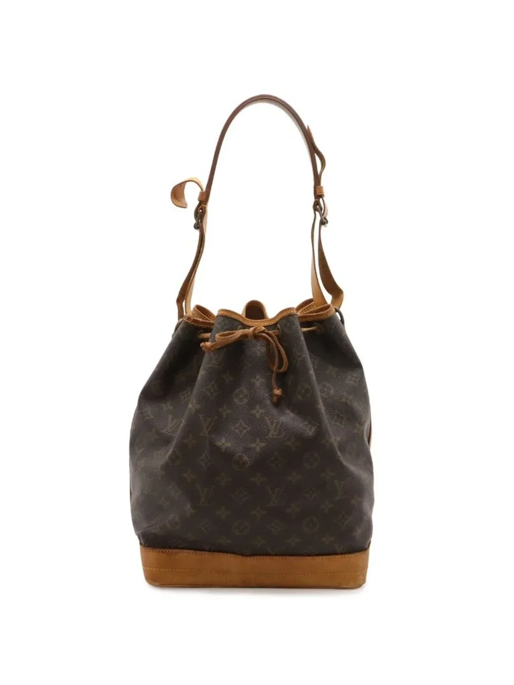 Louis Vuitton Monogram Noe Shoulder Bag Semi Drawstring